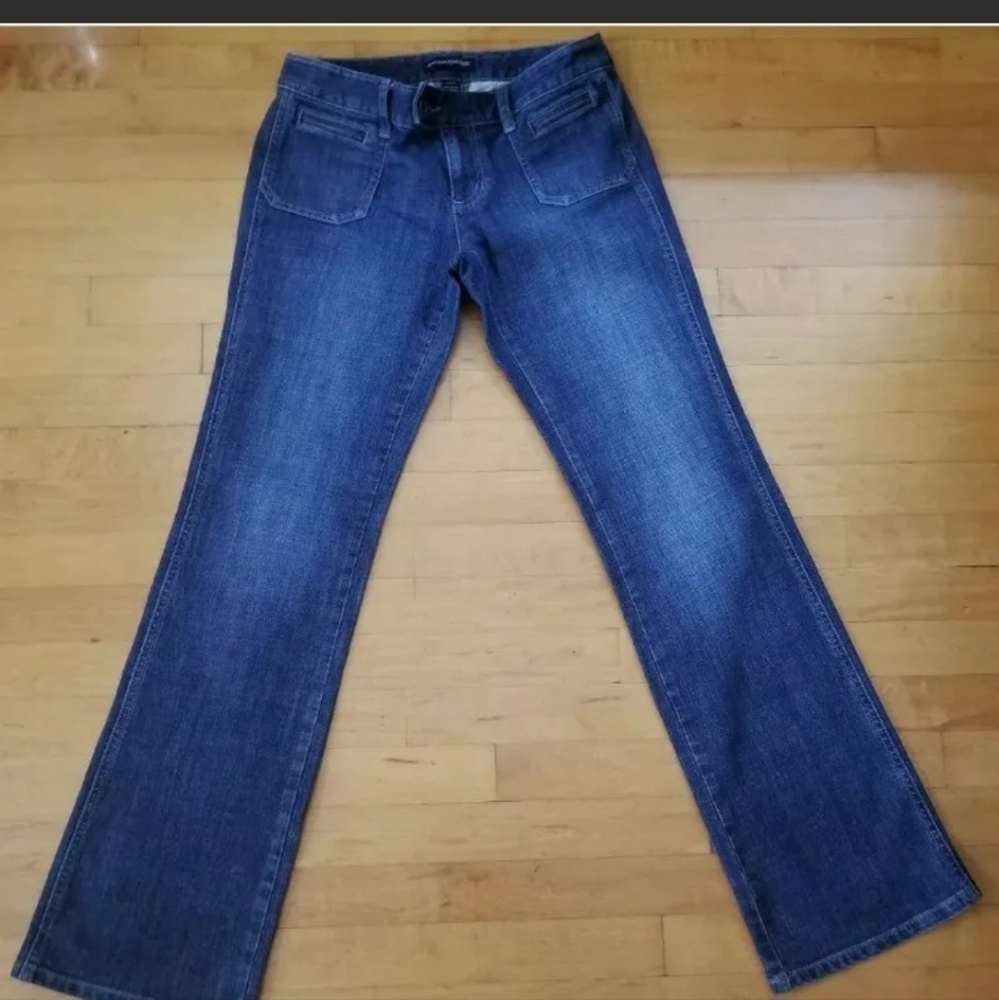 Banana Republic Women's Jeans Size 6 Straight Leg Stretch Medium Blue